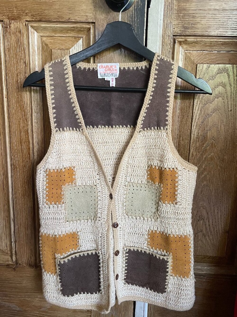Vintage Women's Charlie's Girls Inc. Vest (Designed by Erika Elias)
